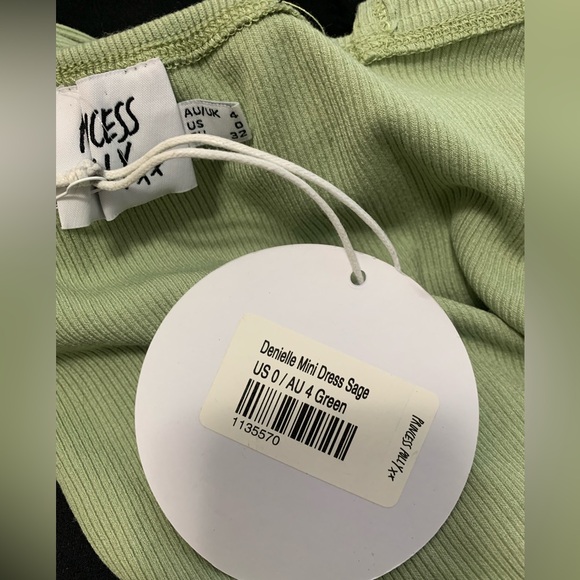 denielle mini dress sage - Picture 5 of 5